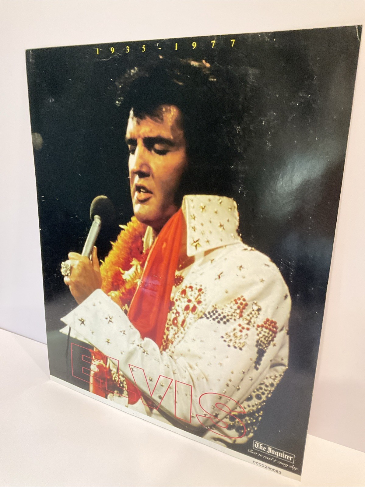 Elvis Presley 1935–1977 Memorial Print Poster “The Inquirer” Numbered 0000250083