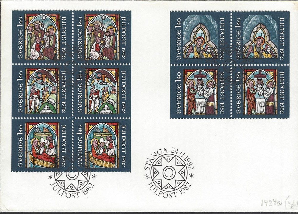 FDC 11/24/82 Stanga, Sverice
