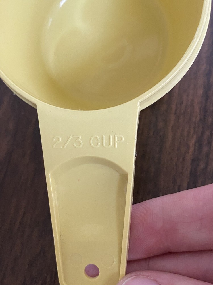 Tupperware Vintage 2/3 Cup Nesting Measuring Cup Yellow Replacement