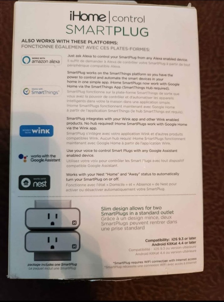 IHome Control Smart Plug- New In Package