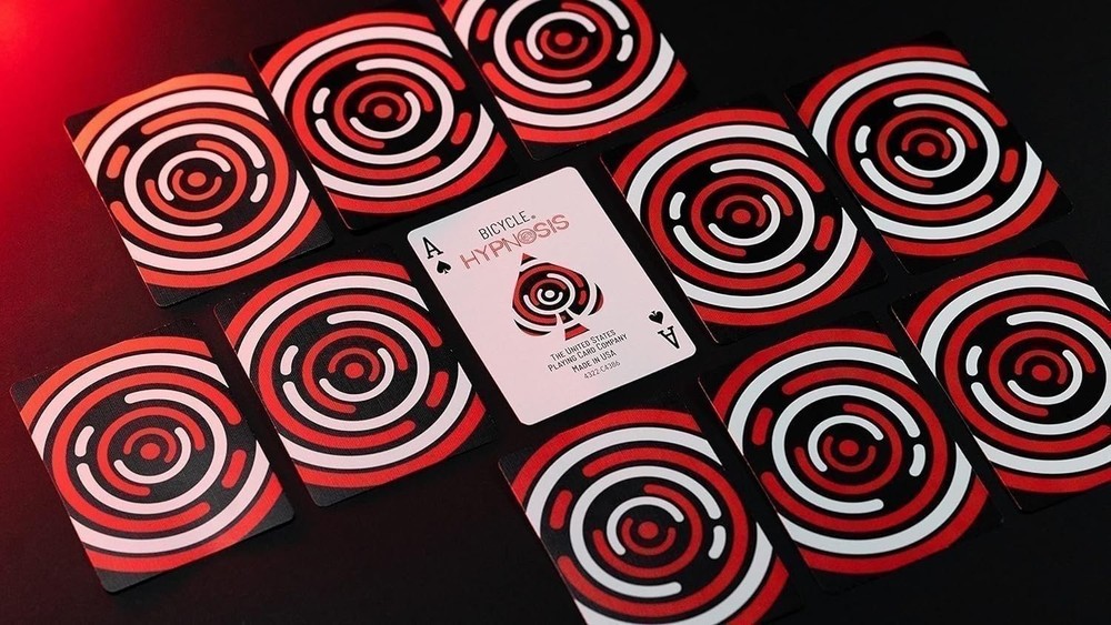 Bicycle Hypnosis Playing Cards, Blue