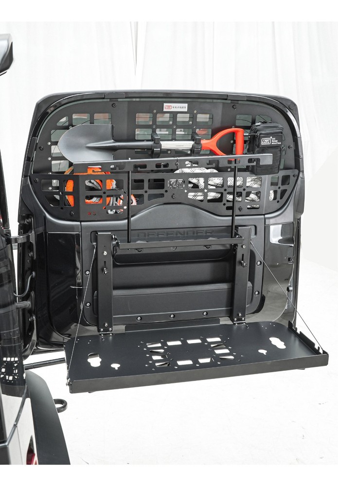 for Land Rover Defender 20-25 Tailgate Foldable Table Cargo Shelf Storage Cargo
