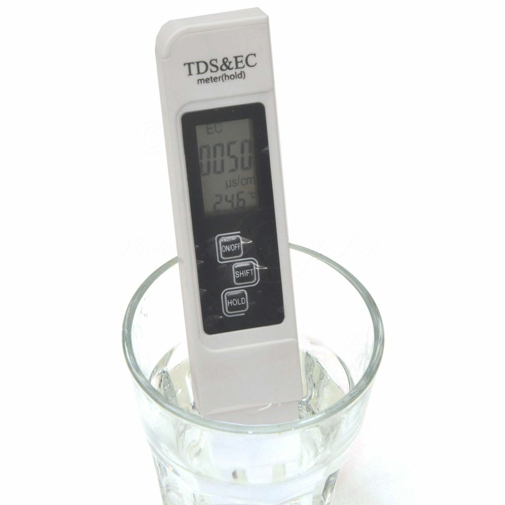 TDS&EC Water Meter Conductivity Meter Analyzer PPM Quality Temperature Tester