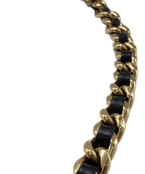 MIU MIU Chain belt black