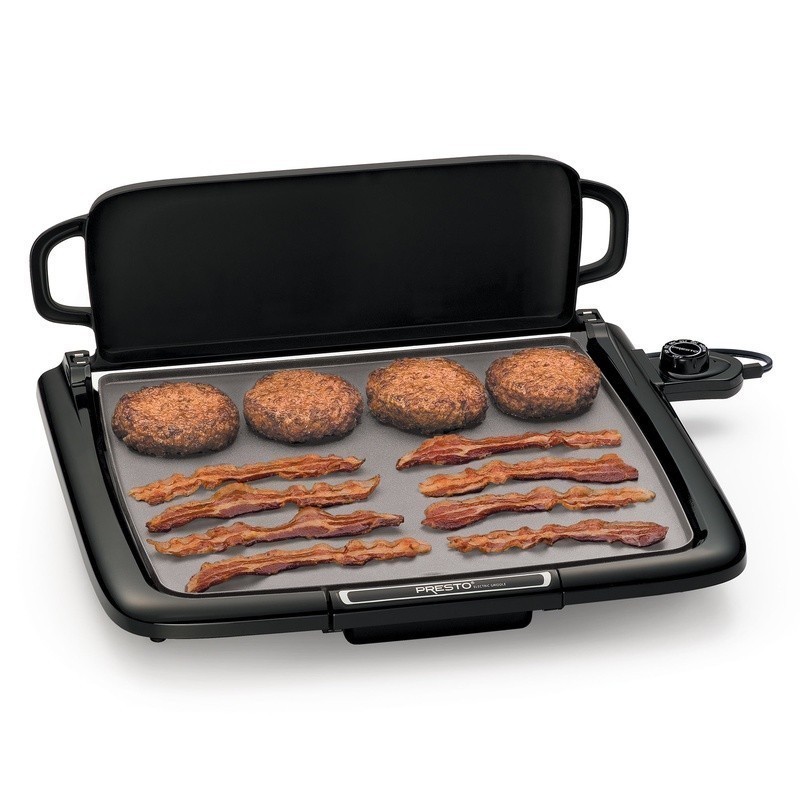 Ceramic Electric Griddle Cooking Surface Nonstick Multi-Function Tray Easy Clean