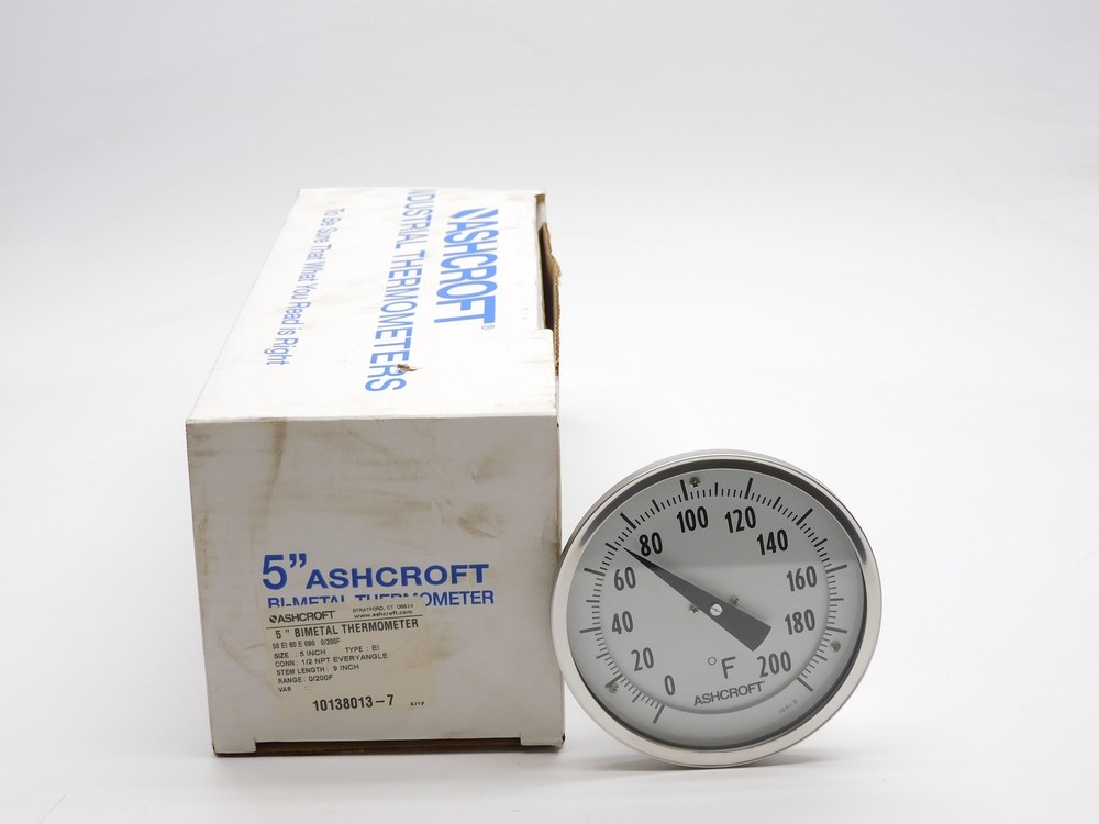 ASHCROFT 50EI60E090-0/200F 5" NSMP