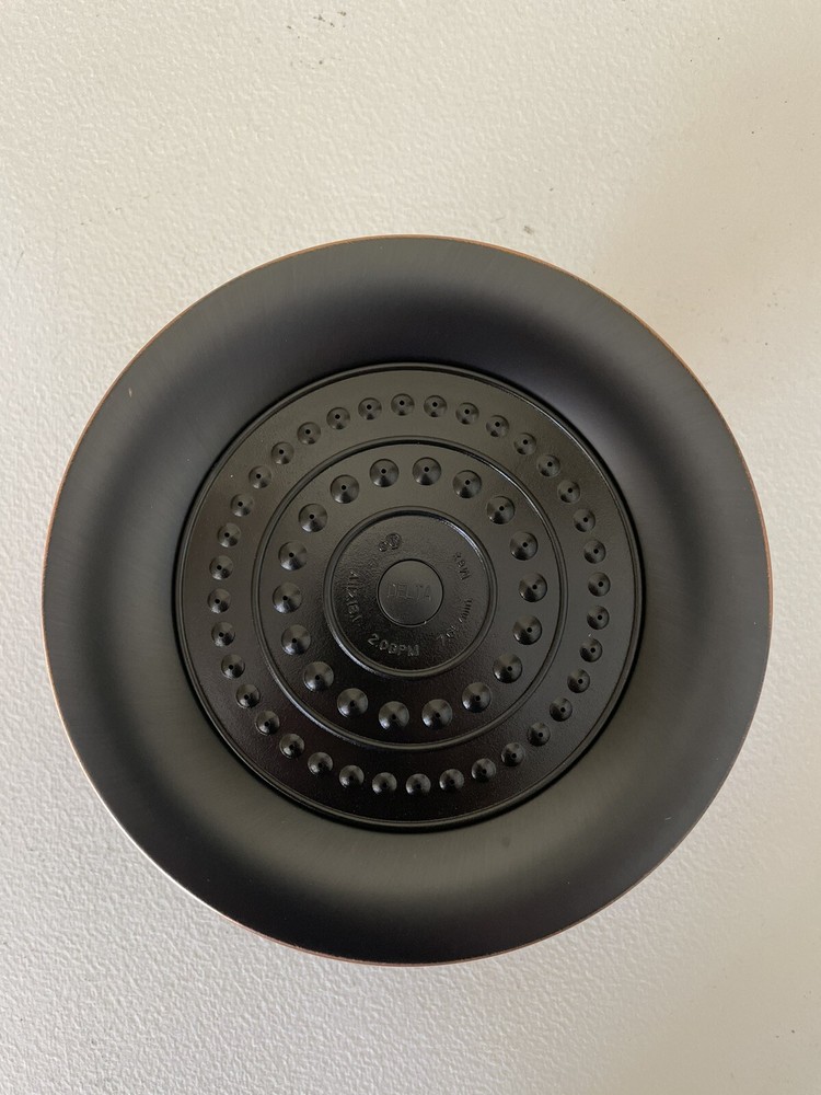 Delta Rubbed Bronze showerhead new 6” diameter