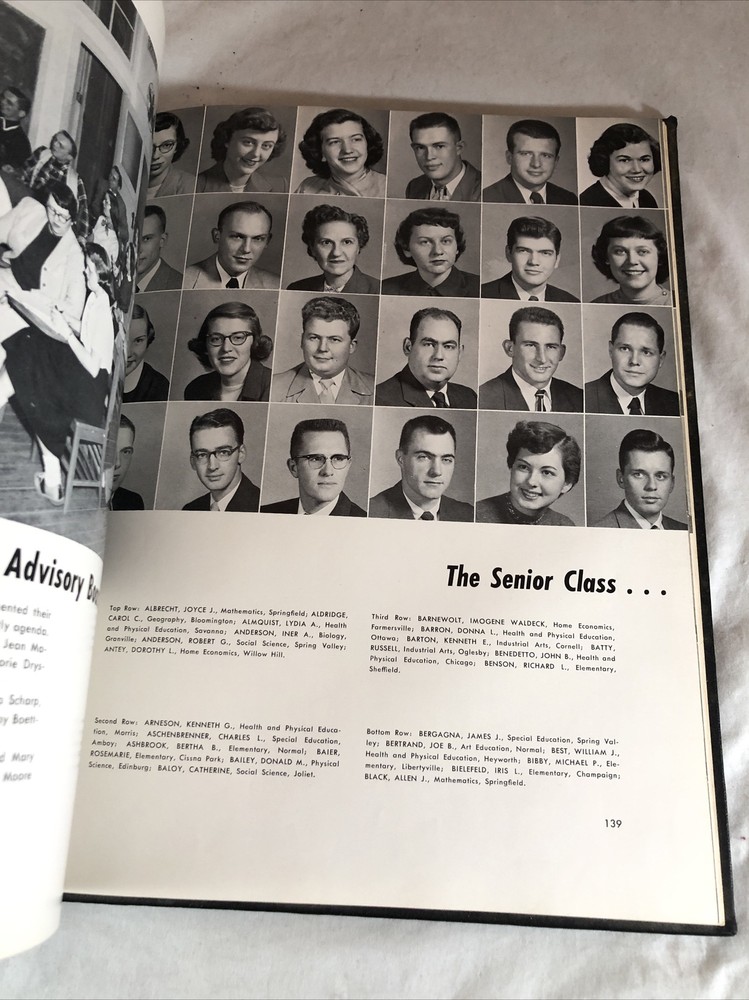 1954 Illinois State Normal University Year Book Yearbook