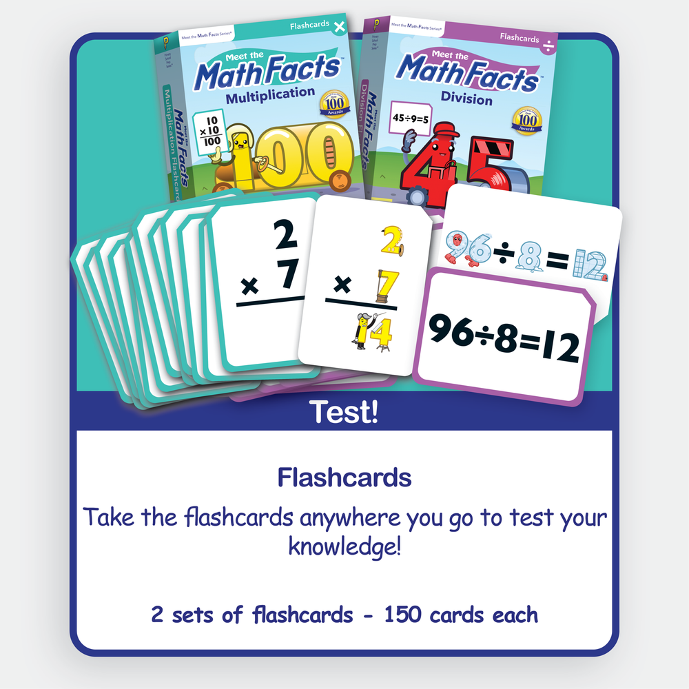 Meet the Math Facts Multiplication & Division Learning Kit | FAST FREE SHIPPING