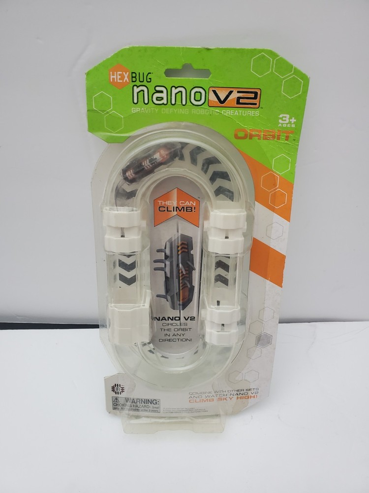 HEXBUG Nano V2 Gravity Defying Robotic Creatures | Orbit | 3+ | New! | 477-2901