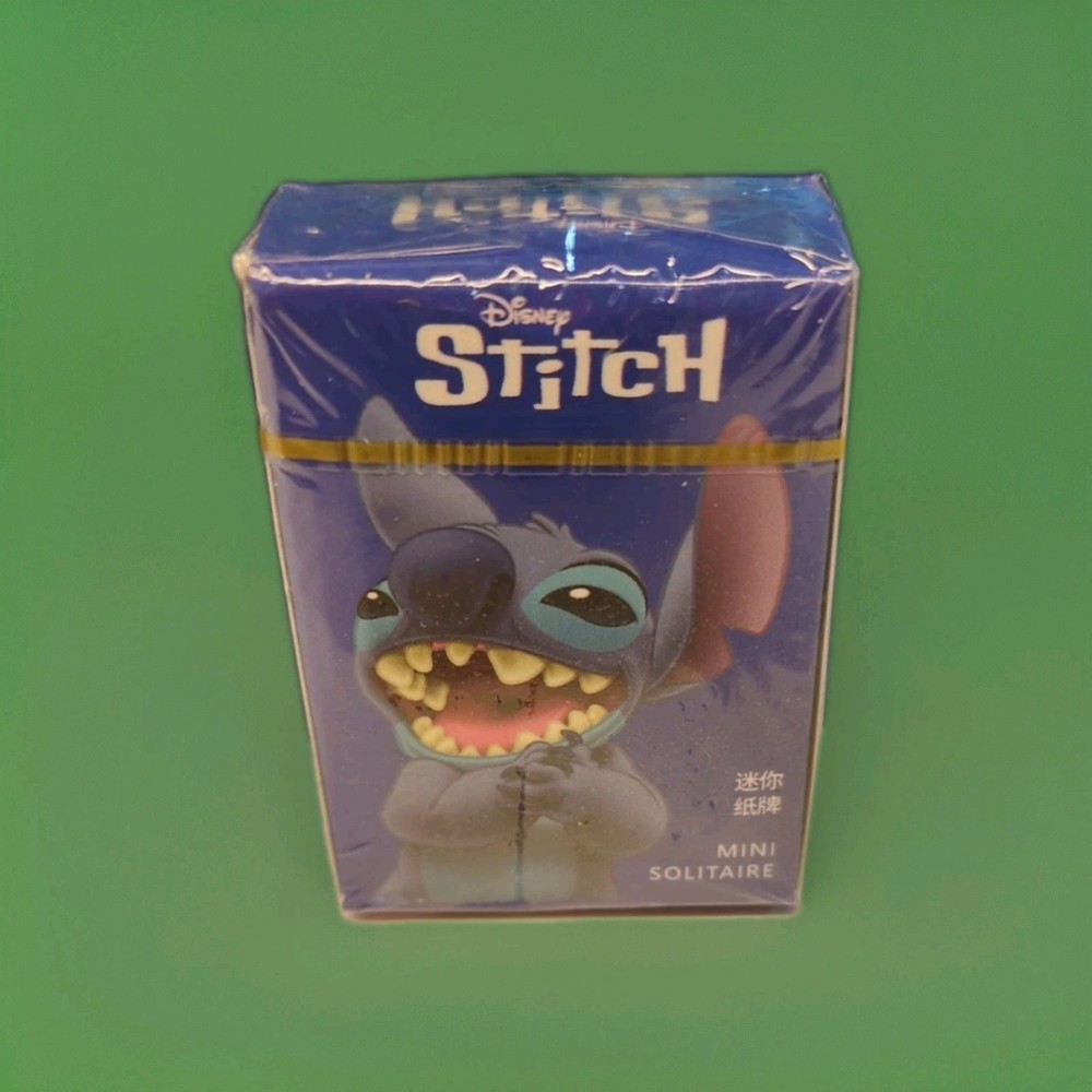Disney Stitch Themed Mini Playing Cards New