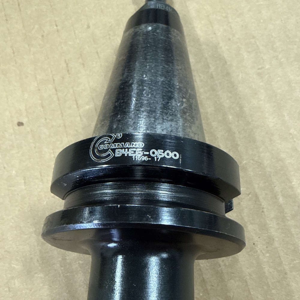 Command B4E5-0500 BT40 1/2” Bore End Mill Tool Holder 4” Projection .500”