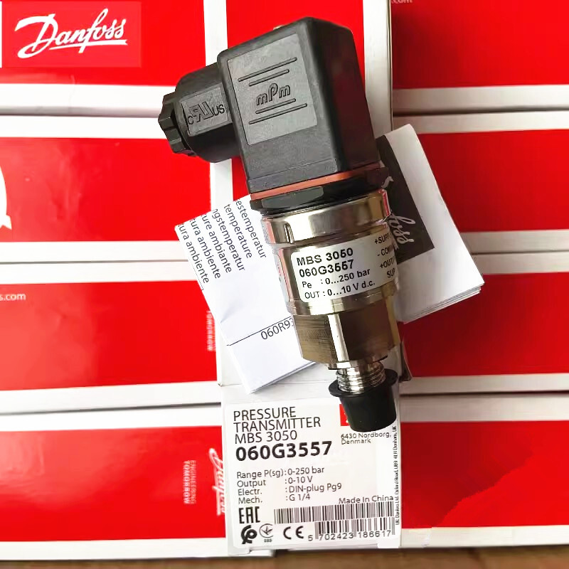 1pcs Danfoss Pressure Transmitter Sensor MBS3050 060G3557 0-250bar