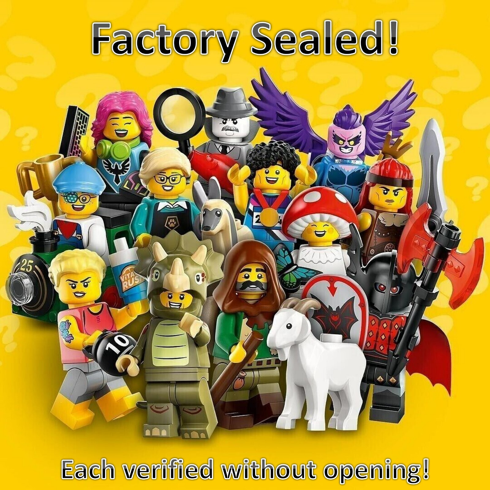Lego Minifigures Series 25 - Triceratops Costume Fan UNOPENED