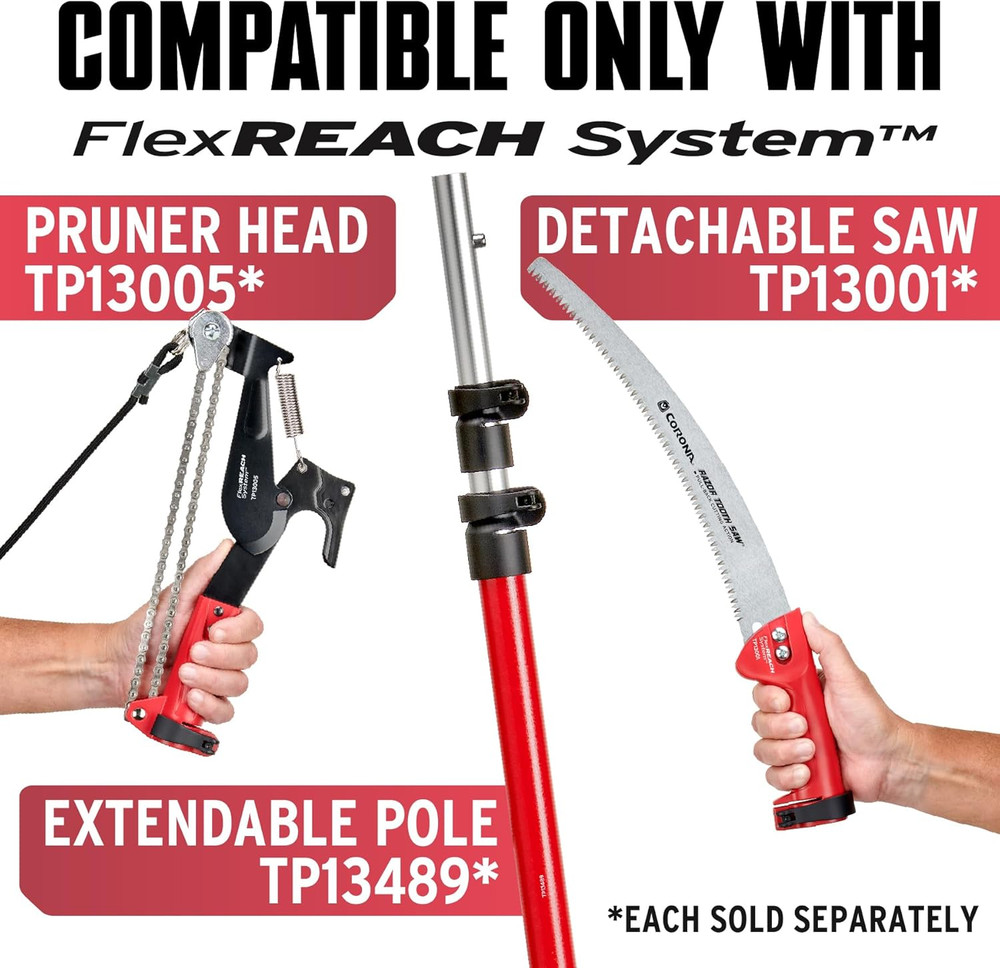 Flexreach System™ Pruner Head, 1-1/4 In. Cut Capacity