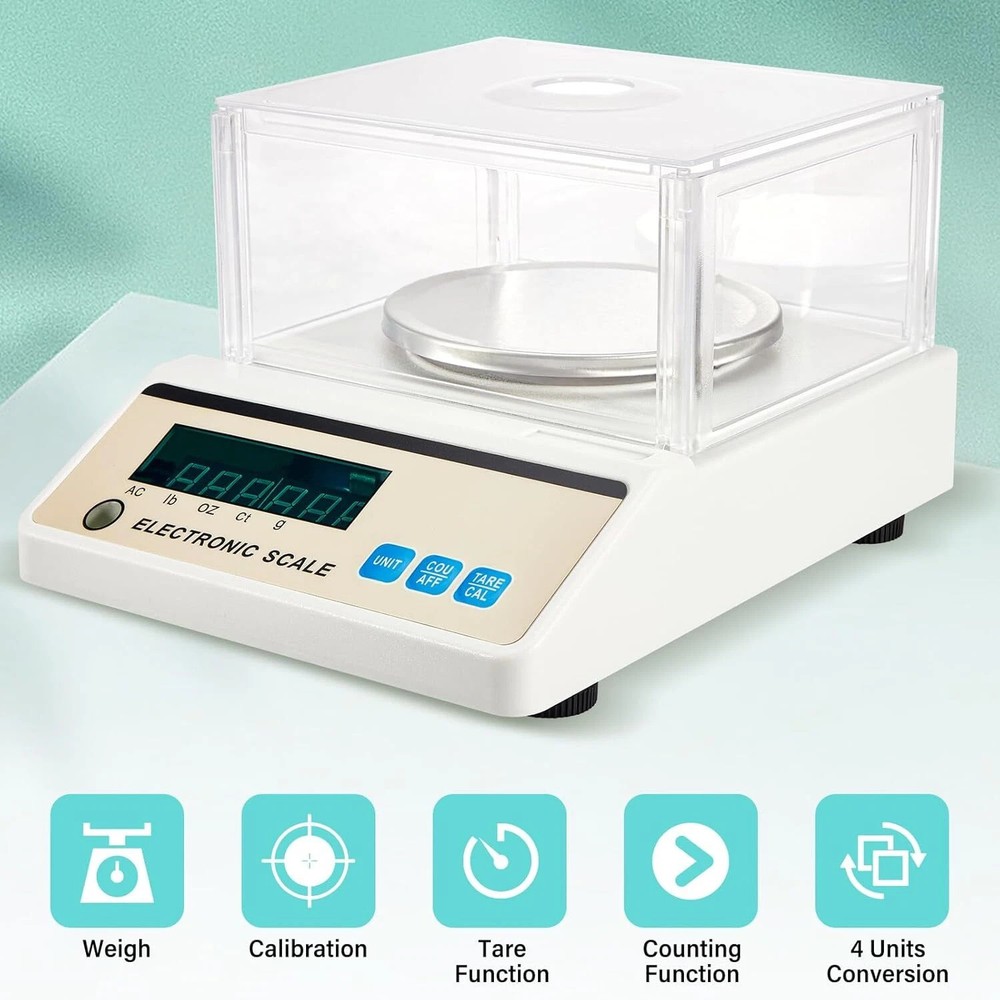 Lab Scale 3000gx0.01g High Precision Electronic Analytical Balance Sensitive