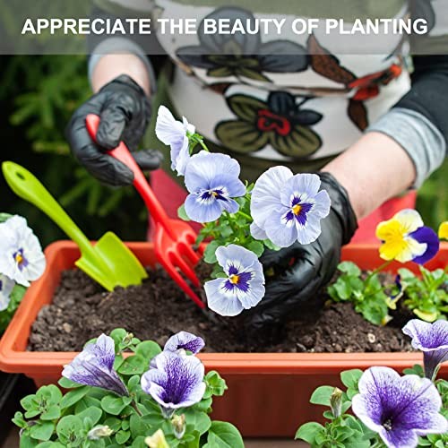6 Packs Window Box Planter, 17 Inches Flower Window Box Rectangular Brick Red