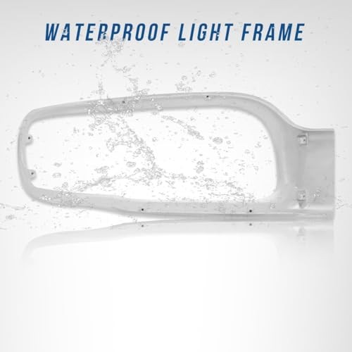 Headlight Bezel Chrome fit for Peterbilt 389 Semi Left Front Headlight Bezel