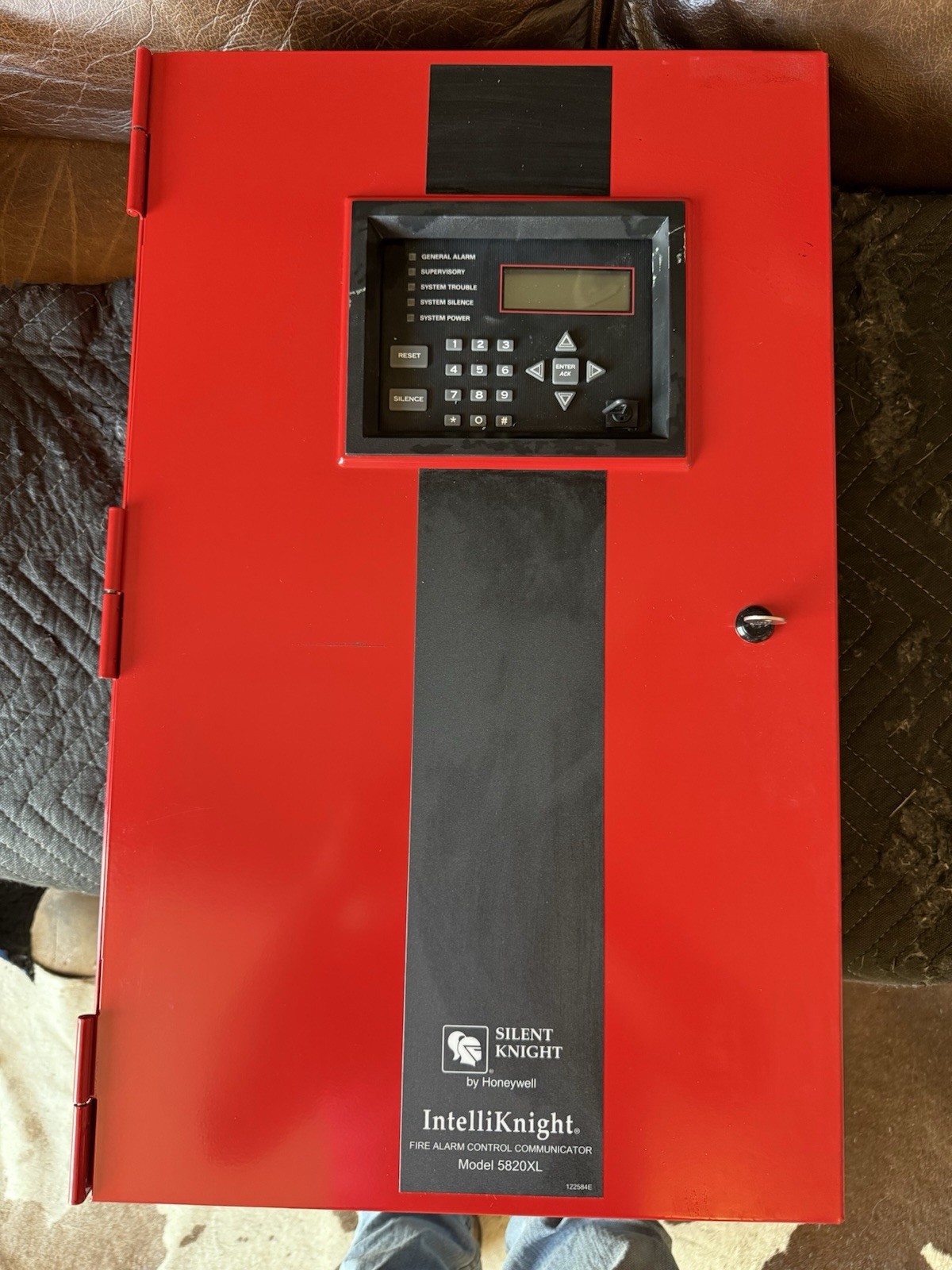 Silent Knight 5820XL fire alarm control panel. Working/Used