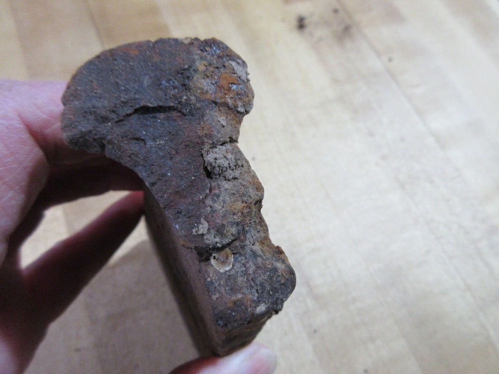 Blacksmith made tree felling wedge. (2). sh