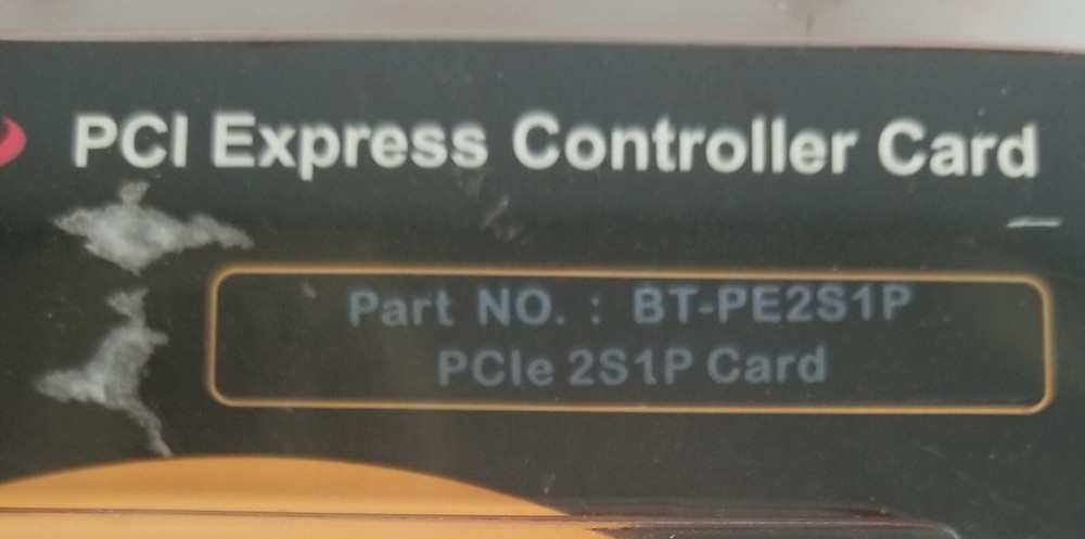 PCI Express Controller Card BT-PE2S1P BYTECC