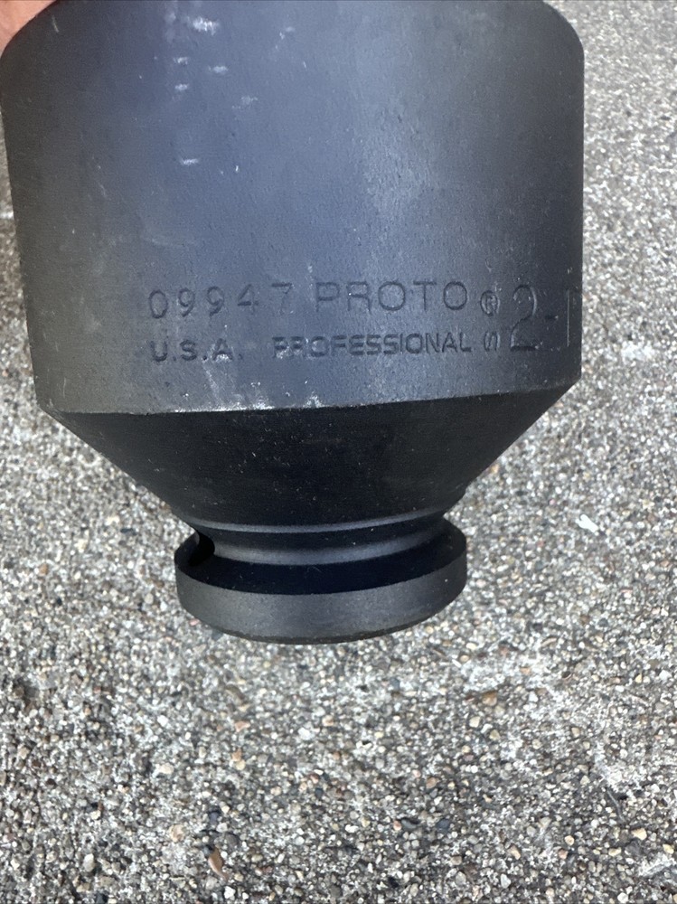 PROTO STD IMPACT SOCKET 2-15/16” #5 SPLINE DRIVE 6POINT 09947