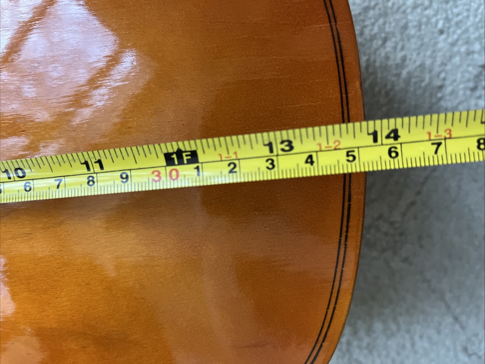 Violin With Teller Bridge, Bow and Case. Full Size 4/4