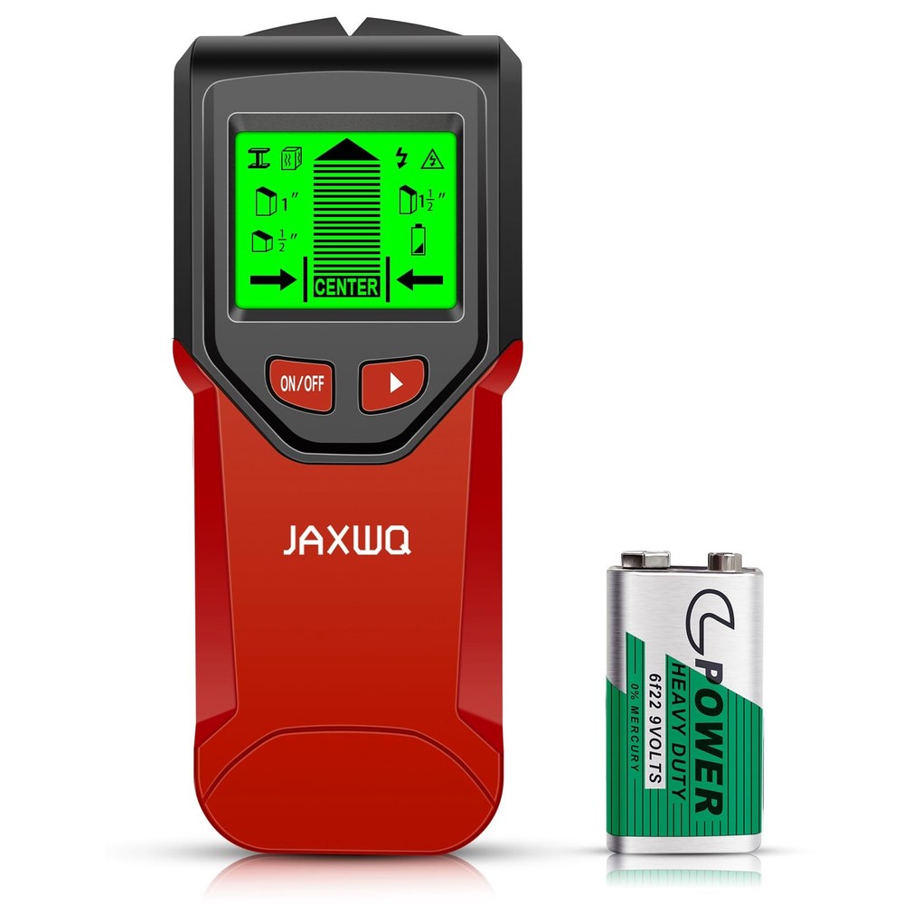 Stud Finder Wall Scanner - 5 in 1 Stud Finder Tool w/Chip and HD LCD Display,...