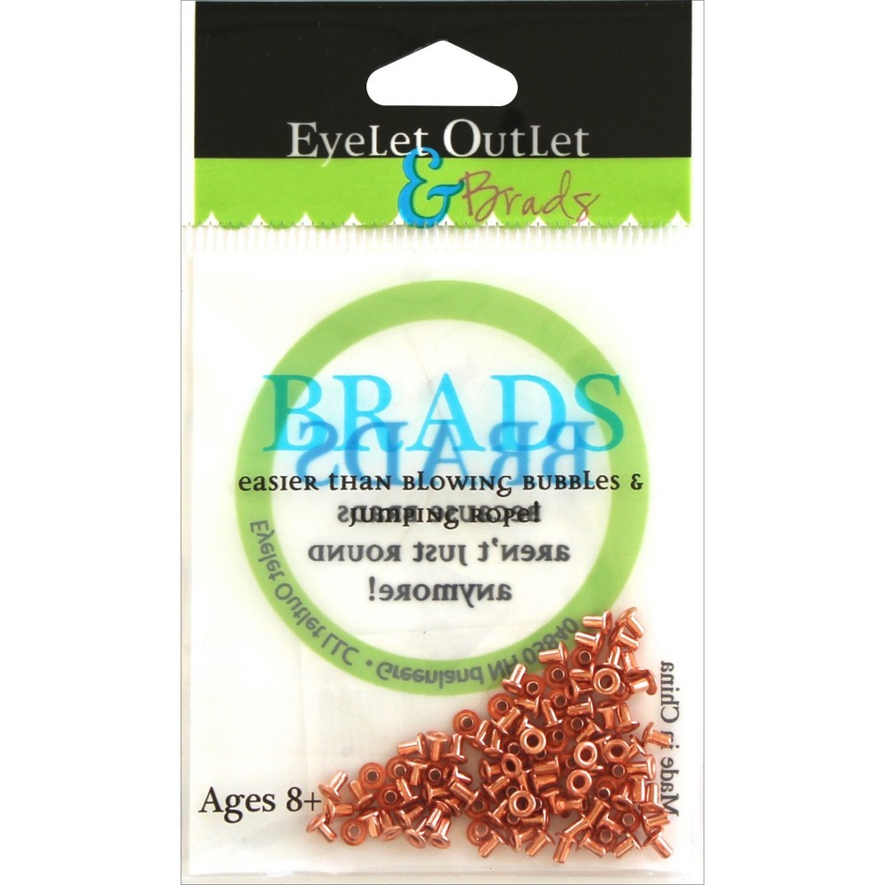 Eyelet Outlet 790-E Eyelets 1/16" 100/Pkg-Copper