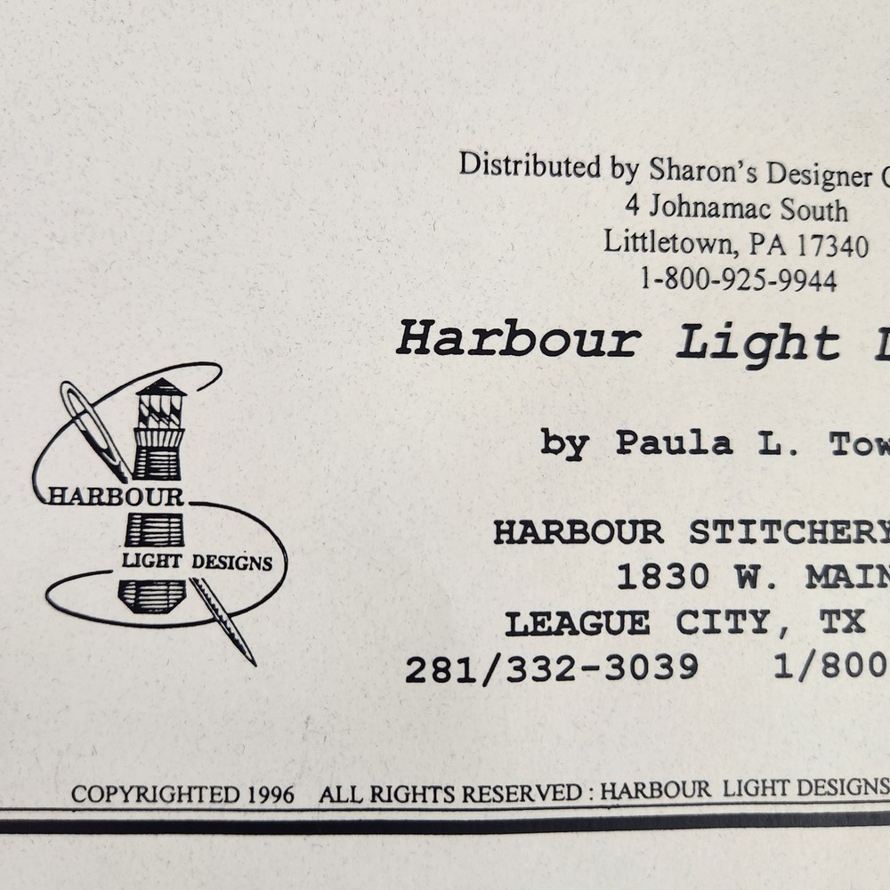 Paula L Towner Design Basic Needlepoint Pattern Chart Patchwork Style Sampler