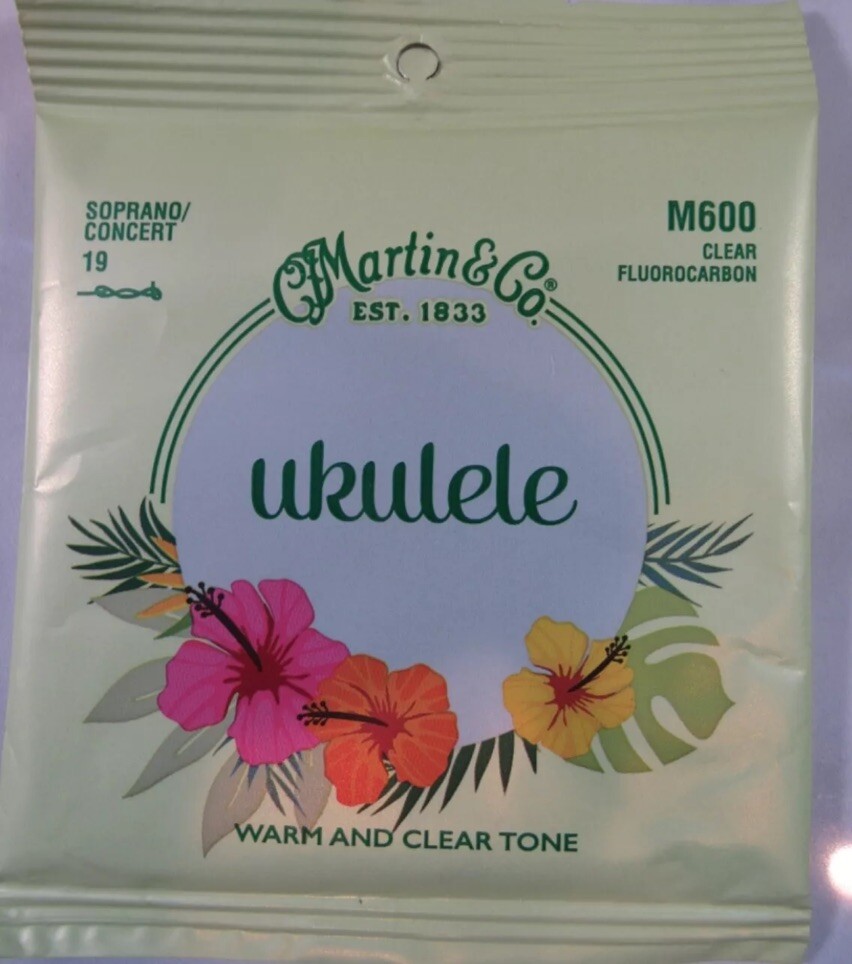 Martin Ukulele M600 Soprano/concert 19 Accessories/Strings/Ukulele Strings
