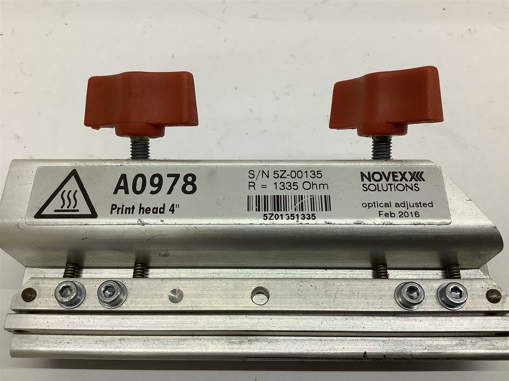 Novexx Solutions A0978 Optical Adjusted Print Head 4"