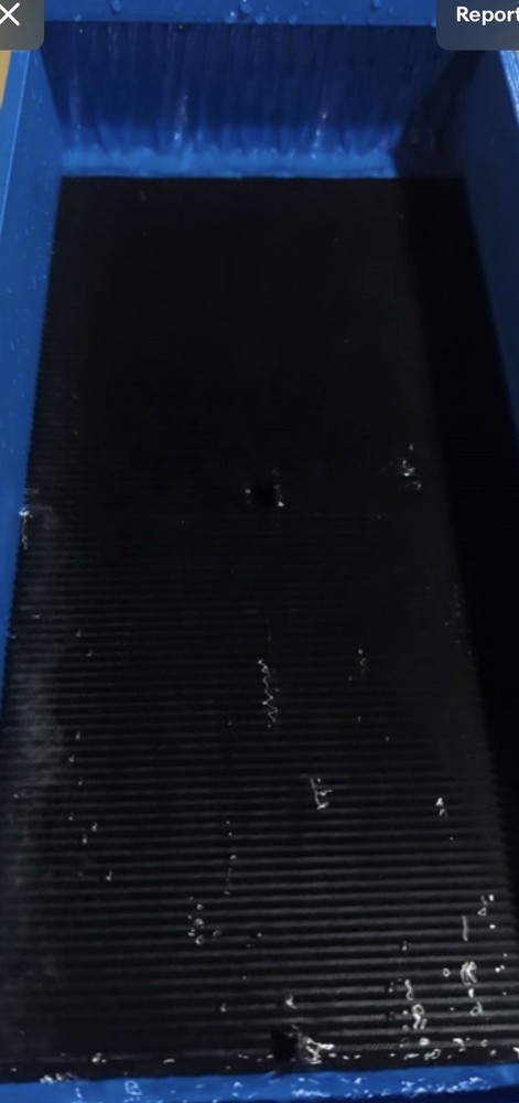 Easy flow gold sluice box for prospecting solid gold catching plates (orange