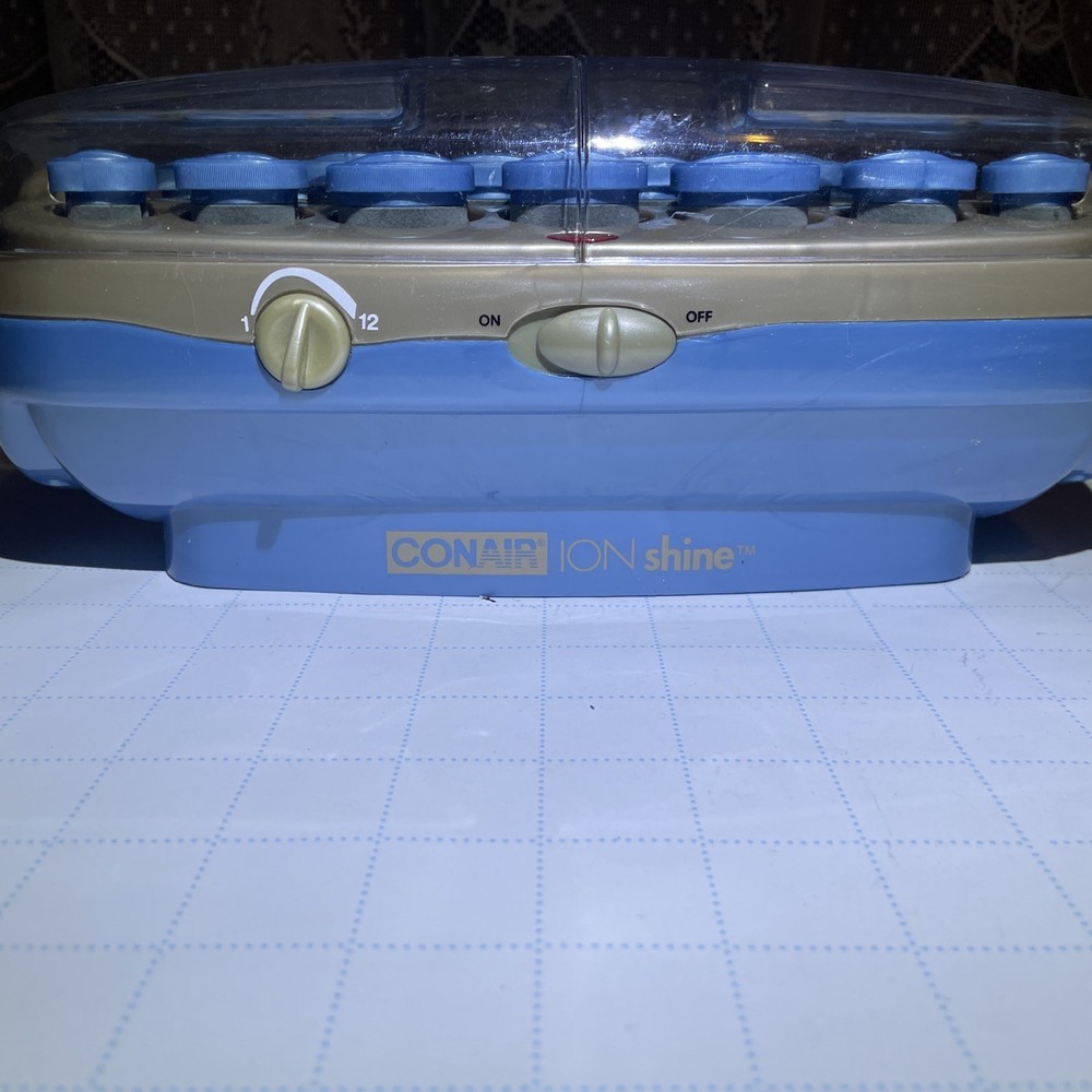 Conair Ion Shine Hot Rollers Jumbo Medium Curl Style 20 Rollers Tested