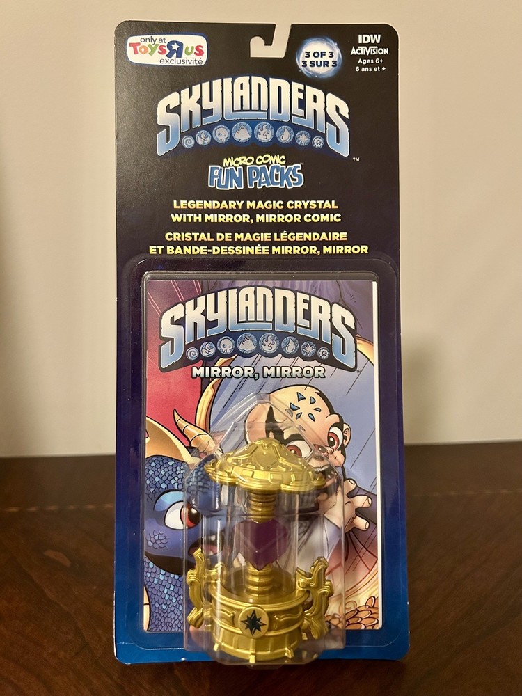 Skylanders #3 Micro Comic Fun Pack Legendary Magic Crystal - Only @ TRU! BNIFSB