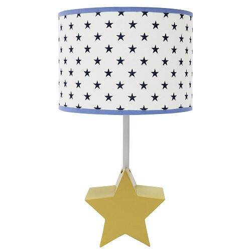 The Peanut Shell Stargazer 7Pc Crib Bedding Set Include Blanket/ Lamp*New*