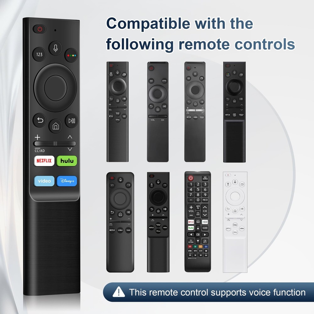 Replacement for Samsung TV Remote, All Remote Control Black