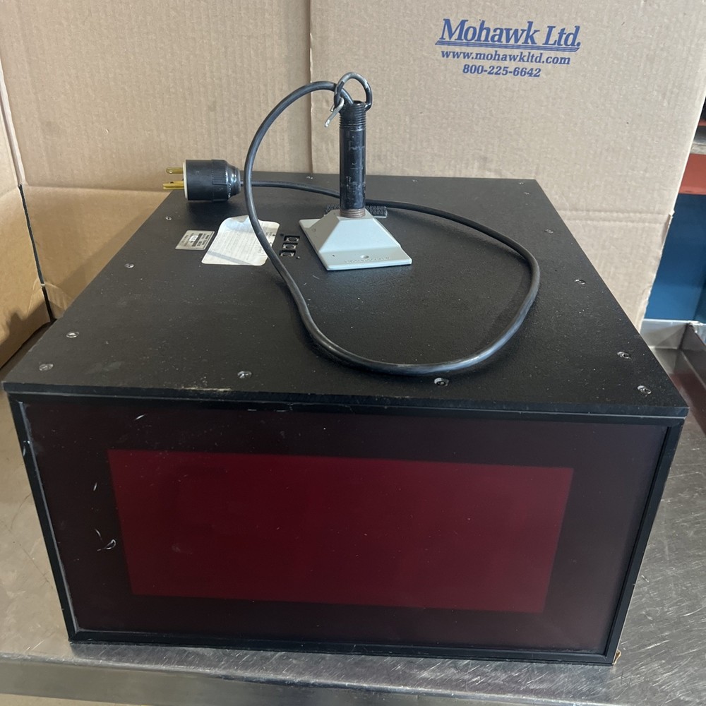 Visiplex TS5446 - Wireless Synchronized Digital Clock Used Surplus