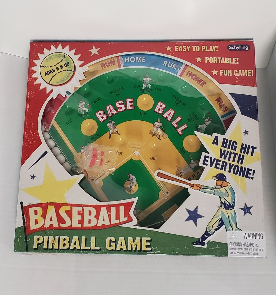 2010 Schylling Baseball pinball game