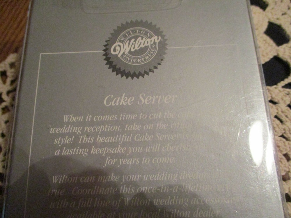 Wilton Cake Server in Original Box