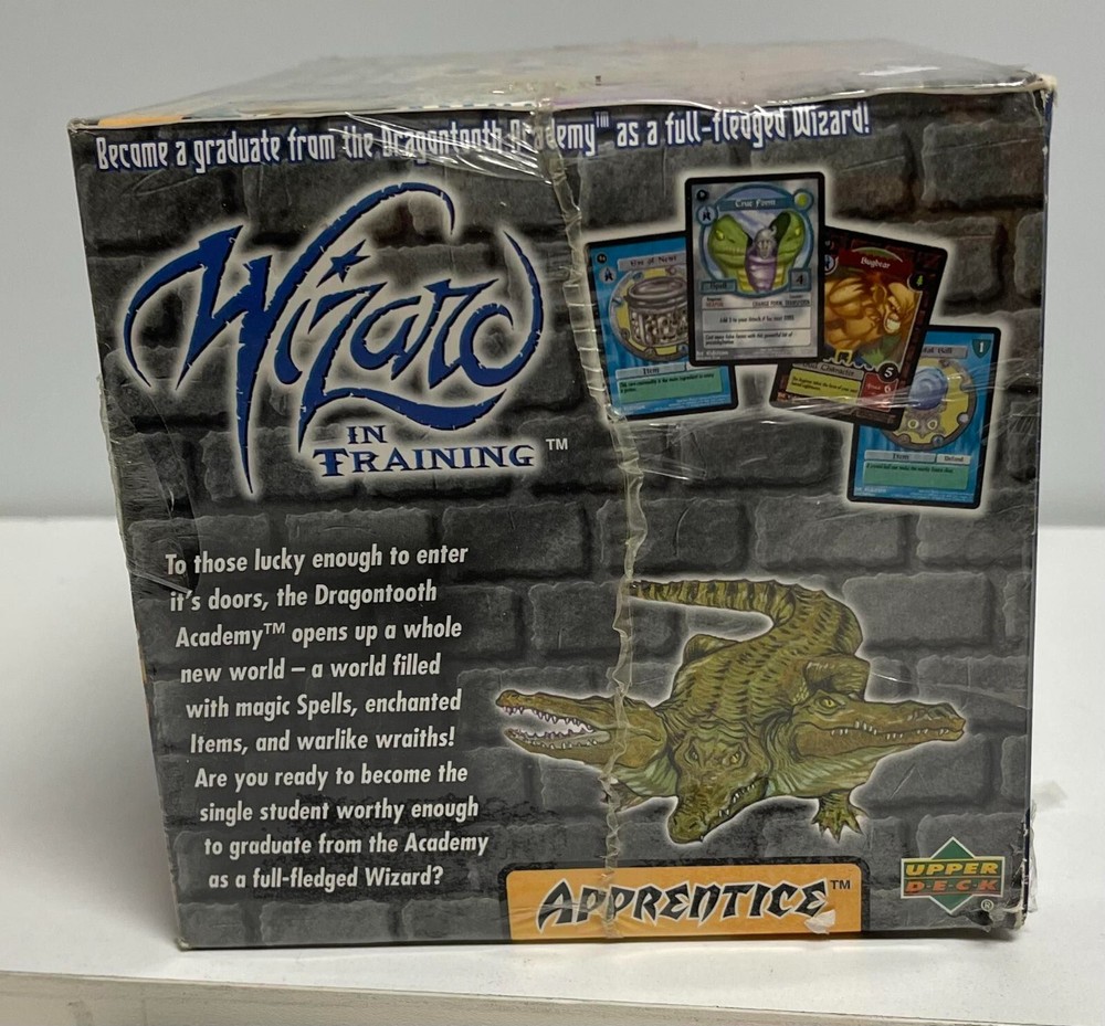 Wizard in Training 2 Player Starter Deck Display Sealed RARE 2000 Upper Deck TCG