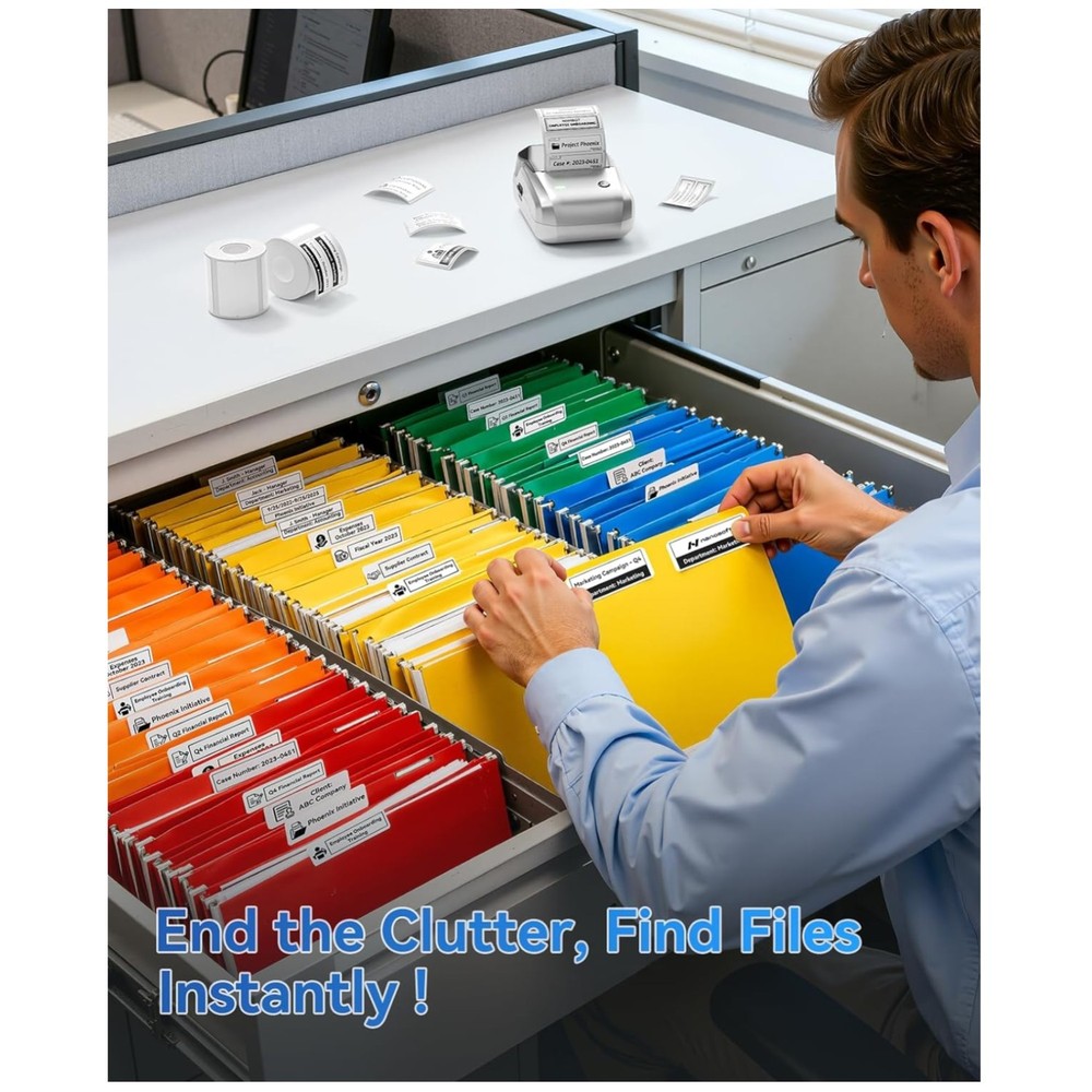 B1 Label Printer with Rechargeable Battery