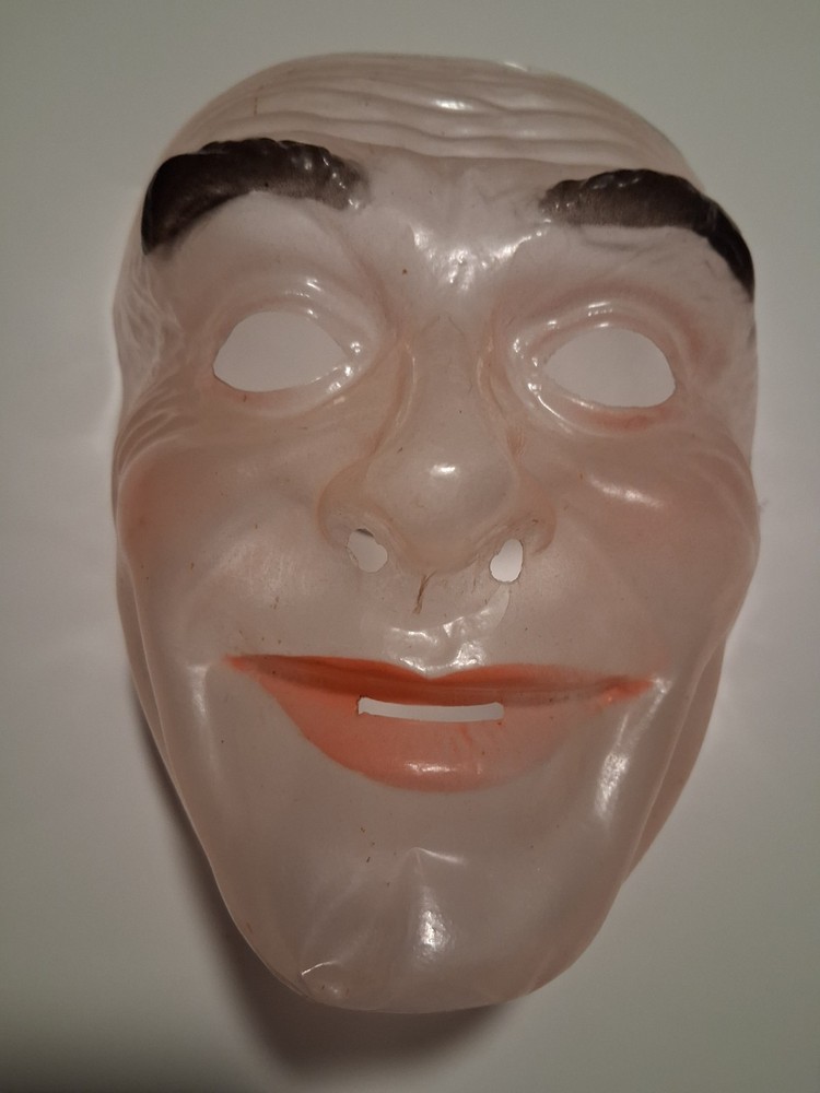 Vintage 70s Plastic Mask