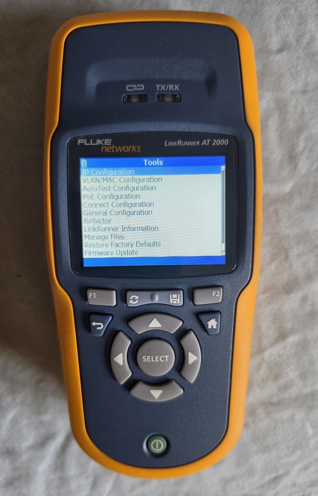 Fluke Networks LinkRunner AT 2000 Ethernet Network Connectivity Tester Set
