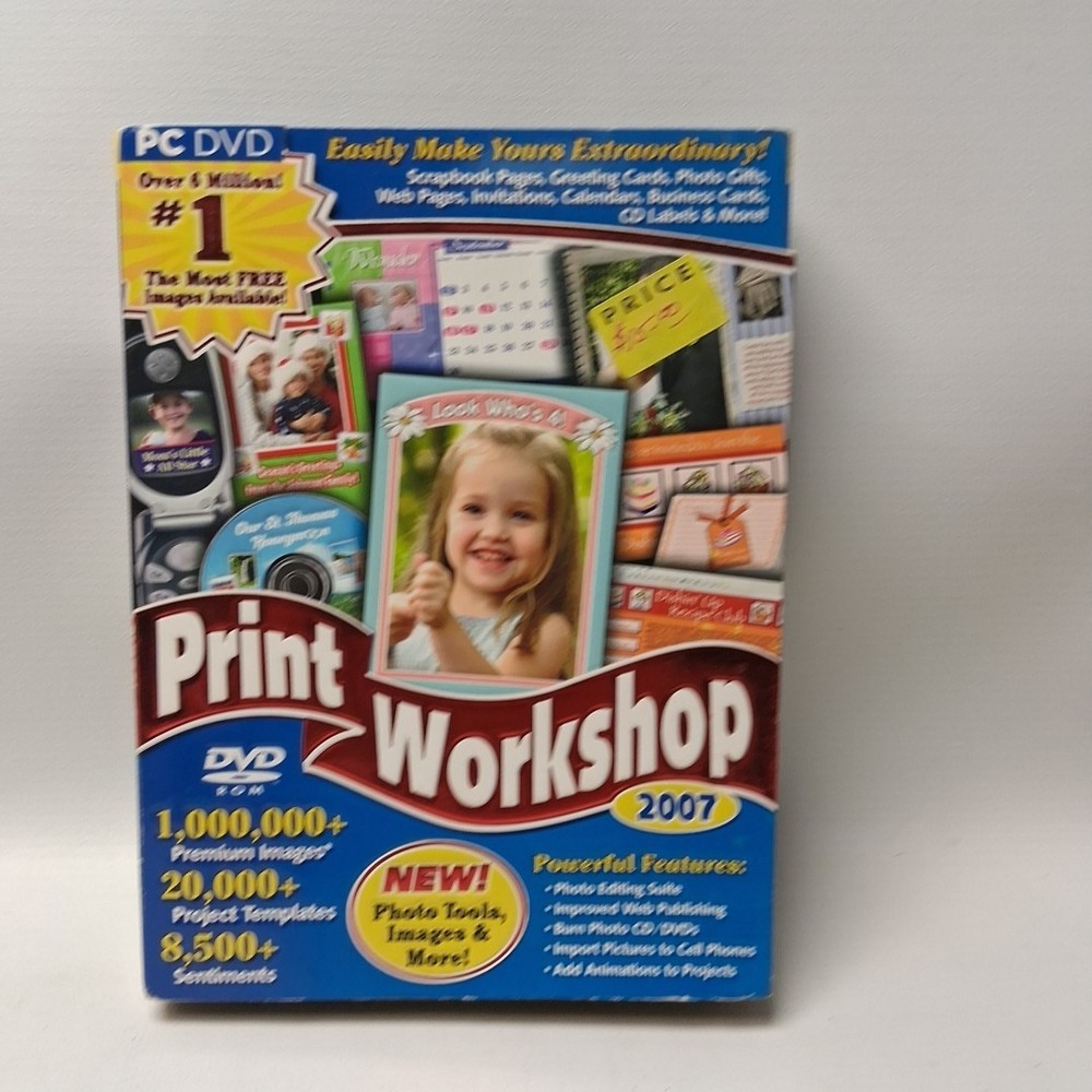 Print Workshop 2007 (CD-ROM, Windows, 2006)