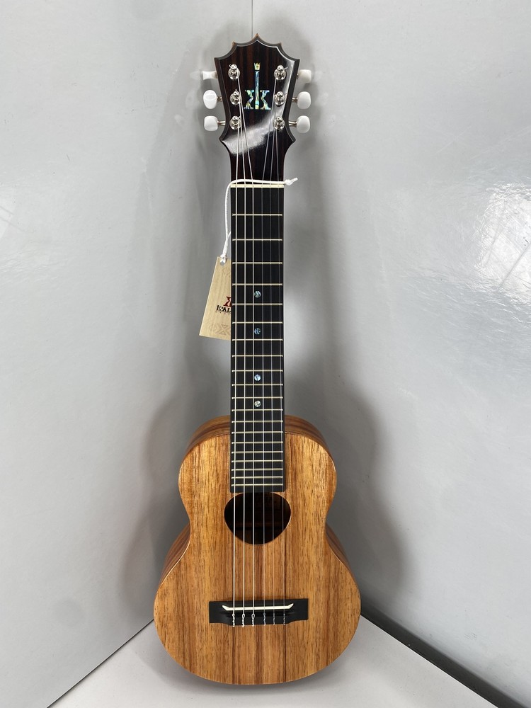 KoAloha Solid Hawaiian Koa Gloss Guitarlele- Brown
