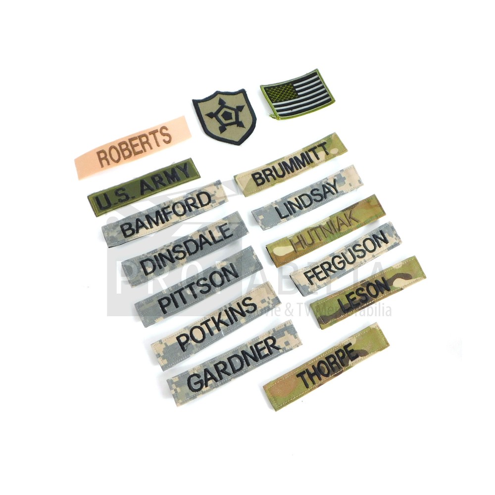 ARROW Production Crew Army Patch Set Prop (0720-1296)