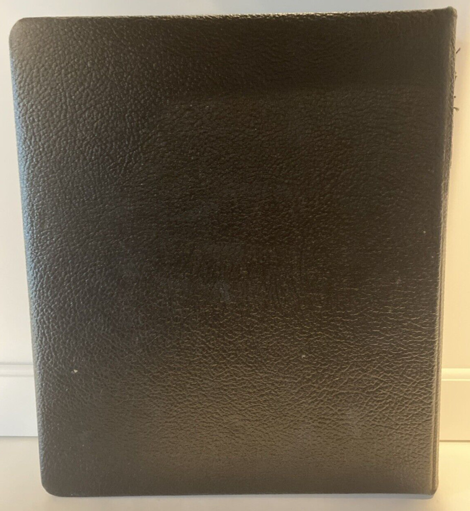 Vtg Corporation Record 3 Ring 1" Binder Certified Corp & Office Co. Cleveland