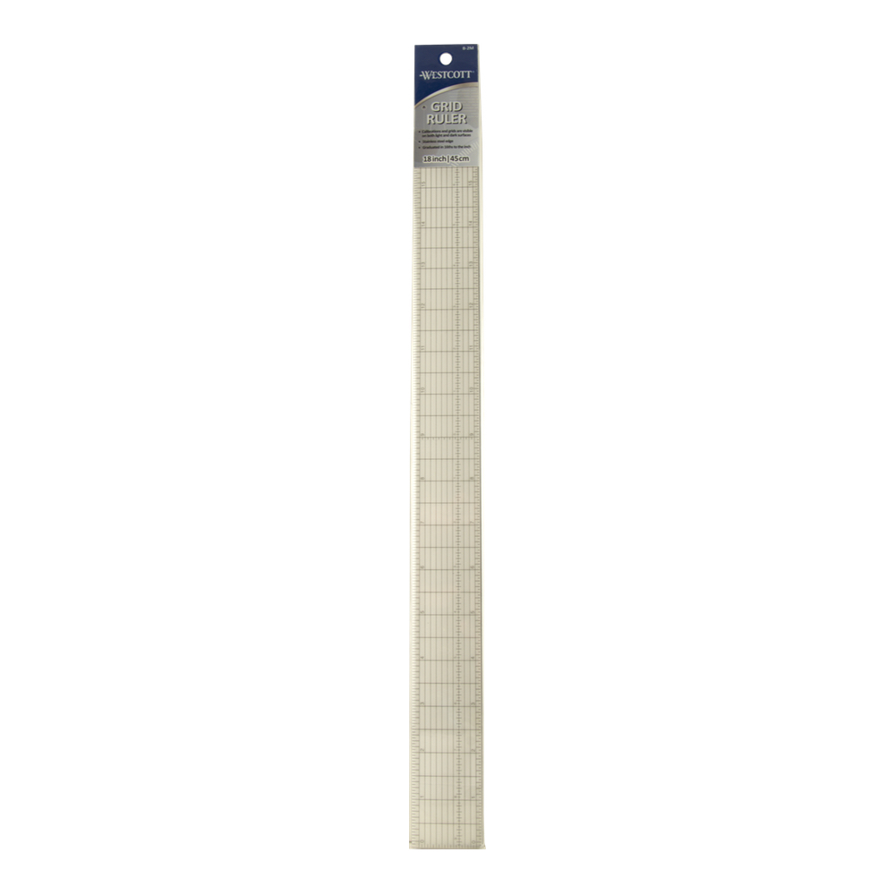 C-Thru B-2M Inking And Cutting Ruler 18 Inch