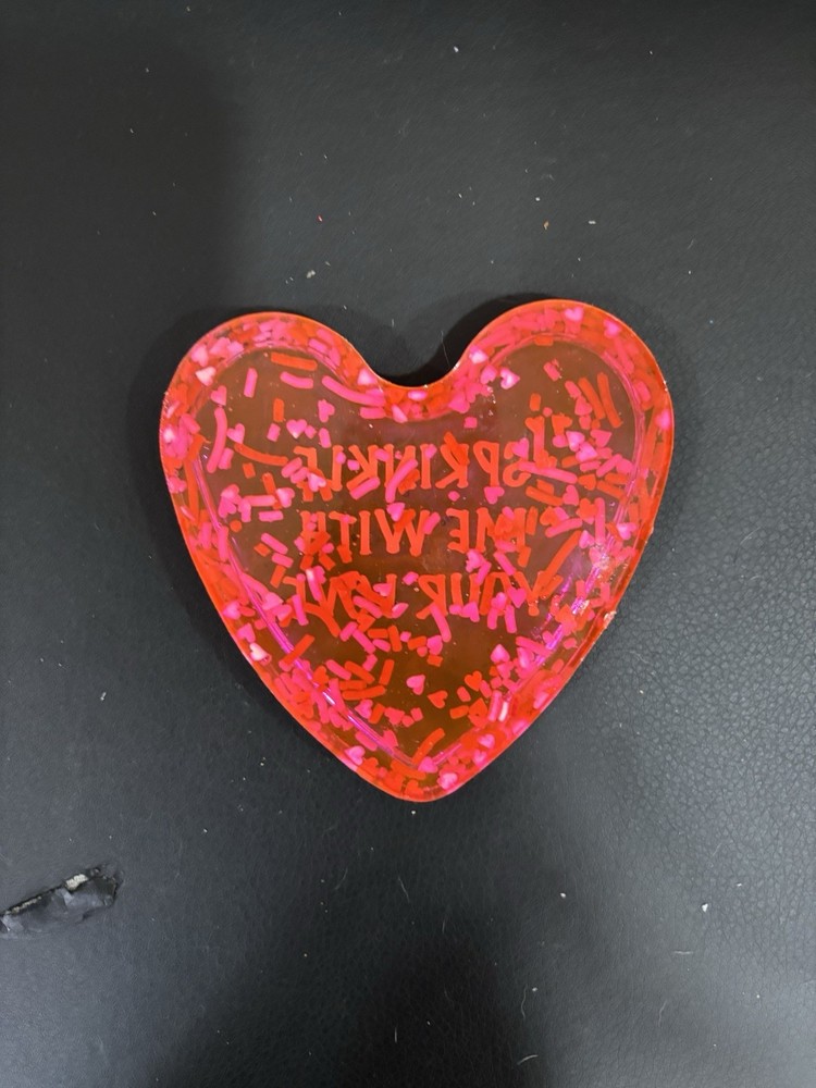 Red Heart Ashtray